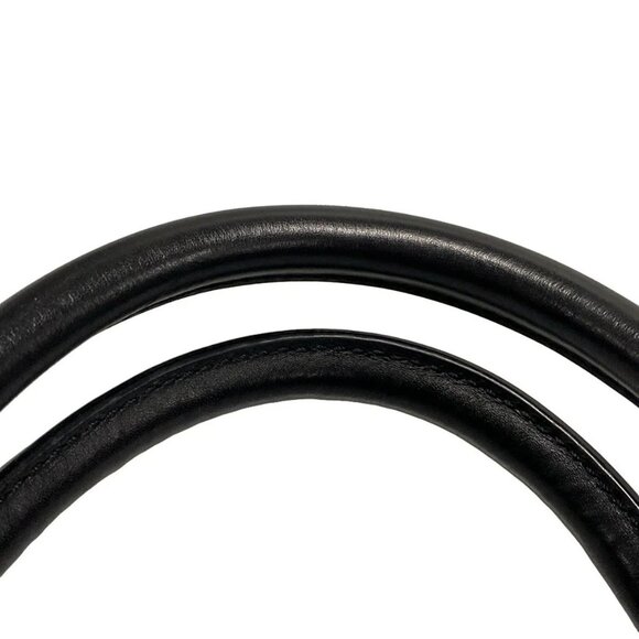 Auth GUCCI Diamante 309413 Black PVC Leather Handbag - Picture 7 of 16